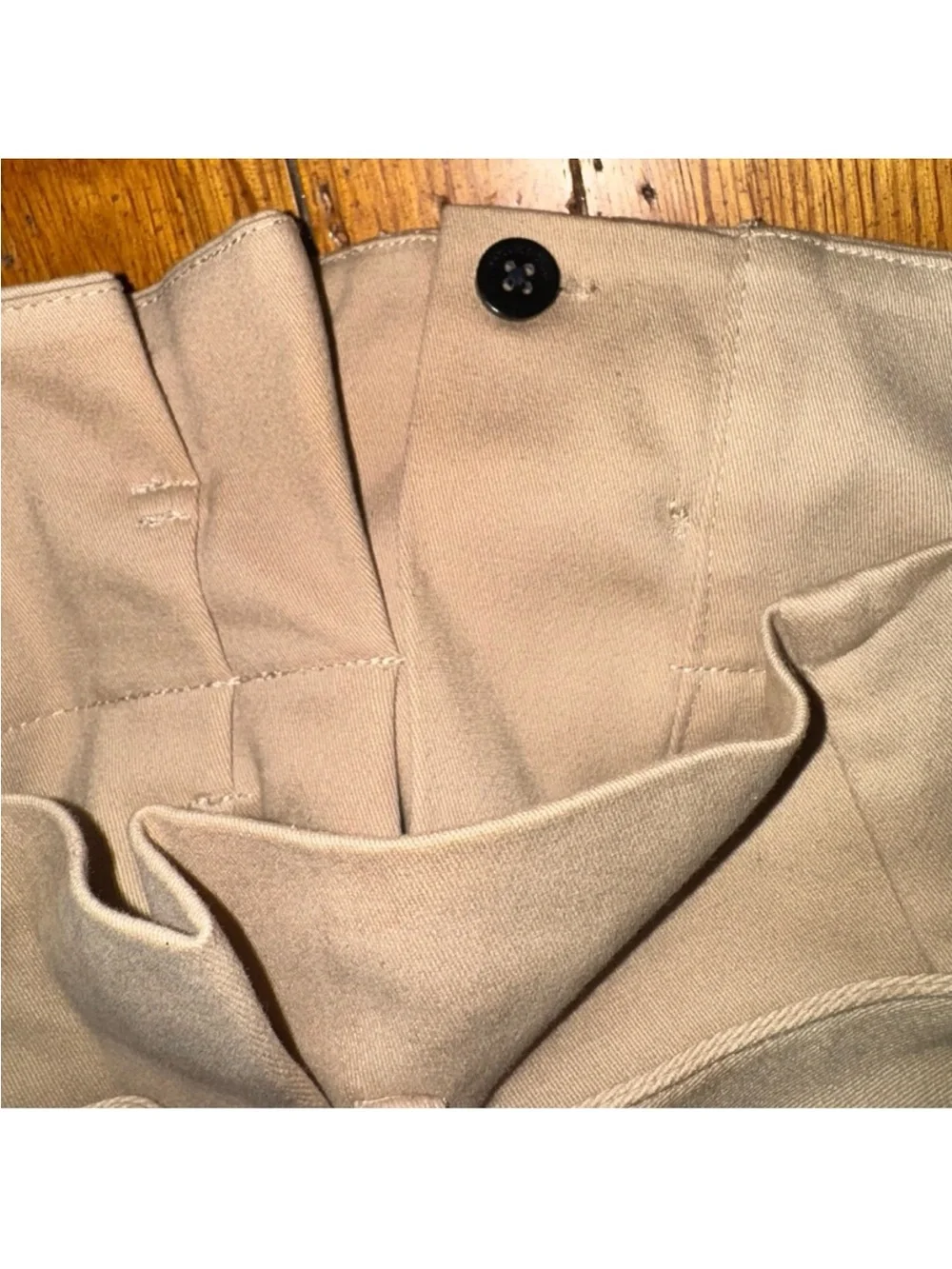 Scotch & Soda Maison Classics Le Favori Tan Khaki Belted Shorts Size XS